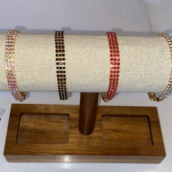 Fashion Jewelry Jewelry - Jewelry Multicolor Crystal Bracelets 12 pieces